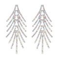 thumbnail image 1 of Pendientes Colgantes de Plata YONGSHENG con Borlas de Cadena, 1 of 4