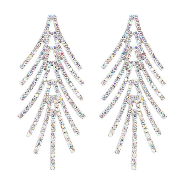 Pendientes colgantes con borlas de cadena de plata/aleación, pendientes largos con flecos, sencillos y delicados