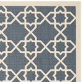 thumbnail image 3 of Safavieh Courtyard Navy Indoor Outdoor Rug - Square 4', 3 of 3
