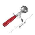 thumbnail image 3 of Ice 304 Stainless Ice Spoon Ice Spoon Fruit Watermelon Measuring Spoon,1 Ball Beater Clearance, 3 of 9