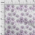thumbnail image 1 of oneOone Cotton Silk Lavender Fabric Flower Watercolor Sewing Material Print Fabric By The Yard 42 Inch Wide, 1 of 4
