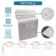 thumbnail image 6 of Table Runner - 48 Inch Long, Colorful Polka Dot Kitchen Dining Table Runner Dresser Scarves, Modern Minimalist Geometric Farmhouse Decor for Coffee Tables Wedding Party Banquet, 6 of 8
