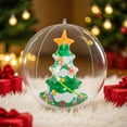thumbnail image 5 of Thickened Transparent PVC Inflatable Christmas Ball Holiday Decoration for Indoor Outdoor Party Festival Garden Lawn Xmas Decor, 5 of 6