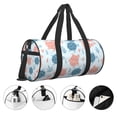 thumbnail image 3 of Fotbe Sea Turtle Bolsa Deportiva de Lona Plegable con Estampado, Bolsa de Gimnasio con Bolsillo Seco/Húmedo, Bolsa de Viaje Ultraligera de Gran Capacidad, 3 of 6
