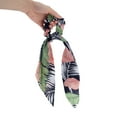 thumbnail image 4 of Unique Bargains 1 Pc Stylish Printed Banana Leaf Hair Elastics Hair Ties Navy Blue Red White, 4 of 5