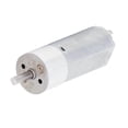 thumbnail image 1 of DC 12V Electric Gear Motor High Torsion Speed Reduction Motor 3mm D Type Output Shaft CCW Geared Motor 200RPM, 1 of 5