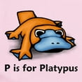 thumbnail image 2 of CafePress - P Is For Platypus Infant Bodysuit - Baby Light Bodysuit, Size Newborn - 24 Months, 2 of 4