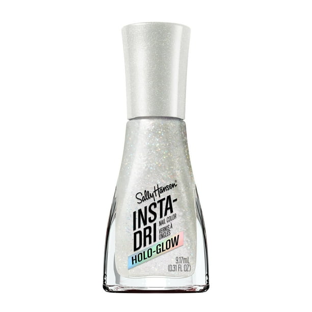 Esmalte de uñas Sally Hansen Insta-Dri® Holo-Glow Metallic White