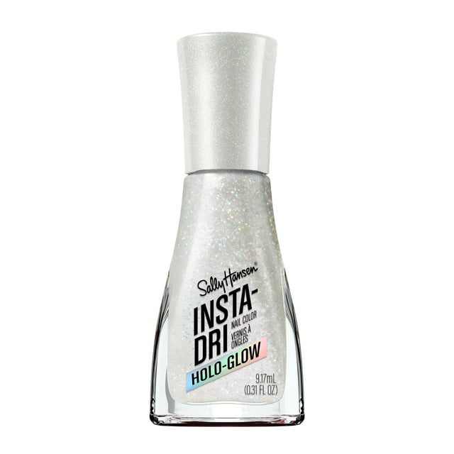 Esmalte de uñas Sally Hansen Insta-Dri® Holo-Glow Metallic White