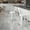 White, variant on Emma + Oliver Commercial Grade 24"H Distressed Orange Metal Indoor-Outdoor Counter Stool