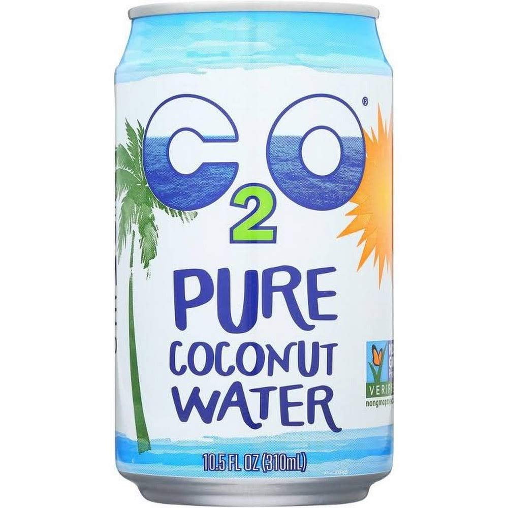 (3 Pack)C2O Pure Coconut Water Coconut Water Hydration Pack, 8/10.5fz