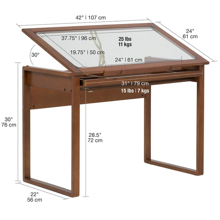 Ponderosa adjustable cheap drafting table