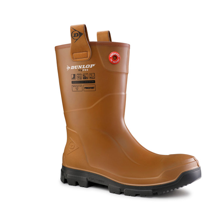 Men’s size 12 Dunlop Purpfort + boots. Brand new. Dunlop Purofort Full Safety Boot Dark Green in size 12  main image 2