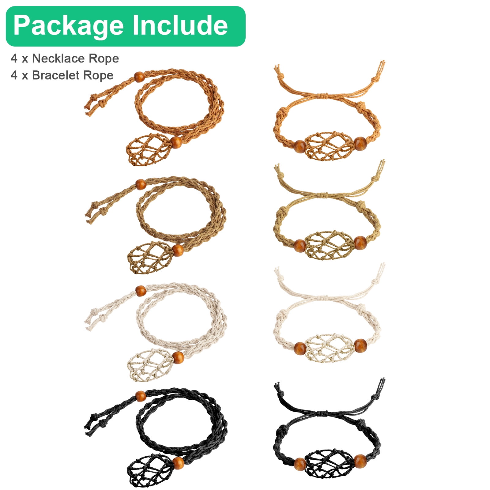  TEHAUX Flat Pu Rope Jewelry Necklace Flat Leather Cords Beading  Threads Waxed Leather Cord Rope Flat Pu Leather Rope Leather Bracelet  Making Kit Necklace Cord Bulk to Weave Beads