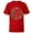 Red, variant on Marvel Christmas Avengers Nutcrackers Wreath Heroic Holidays - Short Sleeve T-Shirt for Kids - Customized-Navy