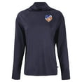 thumbnail image 2 of Women's-Cutter & Buck  Navy FC Cincinnati Coastline Epic Comfort Eco Recycled Funnel-Neck Top, 2 of 3