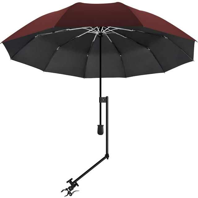 Sombrilla de playa XLINGZA UPF 50+ con protección UV y pinza