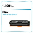 thumbnail image 4 of Cool Toner Compatible Toner Replacement for HP 202A CF500A Pro MFP M281fdw M281cdw M254dw M281fdn M254dn M254nw M281 M254 Printer Ink(Black, 3-Pack), 4 of 7