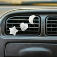 thumbnail image 4 of 3pcs Crystal Car Air Vent Decorative Clip - Elegant Automotive AC Vent Clip for Car Interior Decoration - Sparkling Crystal Clip to Enhance Vehicle Dashboard Aesthetics, 0.98*0.94in, E, 4 of 6