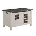 thumbnail image 1 of ACME Doll Cottage Youth Chest in Weathered White & Washed Gray, 1 of 6