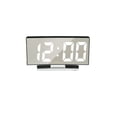 thumbnail image 2 of Bearachild Reloj despertador Digital LED, calendario inteligente, pantalla de temperatura, brillo ajustable, oficina en casa, mesita de noche, escritorio, Electrónica, 2 of 6