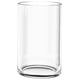 thumbnail image 1 of Jarrón de vidrio transparente de escritorio, jarrón de flores de vidrio cilíndrico simple, contenedor para arreglos florales, 1 of 8