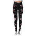 thumbnail image 3 of WILLBEST Leggings Estampados Para Mujer, Cintura Alta, Pantalones de Yoga, Entrenamiento, Correr, Gimnasio, Atléticos, Elásticos, Cómodos, Suaves y Absorbentes. Mediana, 3 of 4