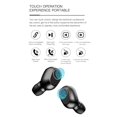 thumbnail image 3 of Auriculares Bluetooth 5.0 Auriculares Inalámbricos Mini Auriculares Estéreo Negro Sunnimix auriculares auriculares inalámbricos, 3 of 8