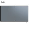 thumbnail image 1 of Metal Foldable Light-proof Projection Screen Easy To Fold Anti-light, 1 of 9