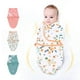 thumbnail image 2 of Paquete de 3 pañales para bebé, saco de dormir para niños y niñas, unisex, para recién nacidos de 0 a 3 y de 3 a 6 meses., 2 of 5