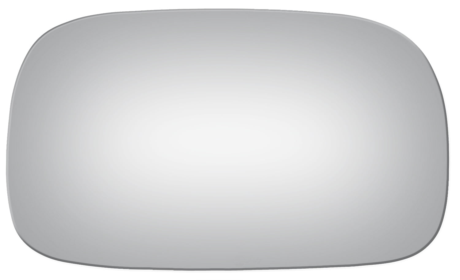 Burco Side View Mirror Replacement Glass - Clear Glass - 3677