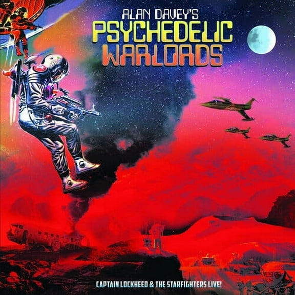 Alan Davey’S Psychedelic Warlords - Captain Lockheed and the Starfighters Live! - Yellow - Music & Performance - Vinyl