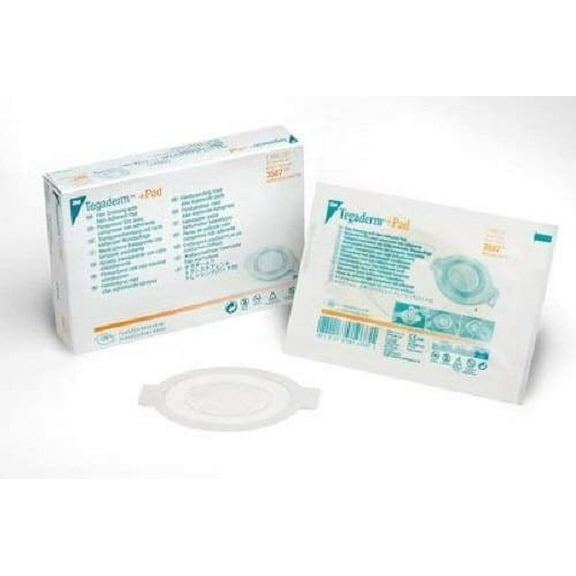 3M(Tm) Tegaderm(Tm)  Pad Film Dressing With Non-Adherent Pad 3587
