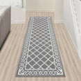 thumbnail image 4 of Yamaziot 2'x6' Hallway Runner Rug, Washable Kitchen Floor Runners for Hallway, Non Skid Entryway Runner Mat, Low Profile Inside Doormat Door Rugs for Hallway Laundry Room, 4 of 10