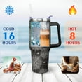 thumbnail image 4 of Halloween Spider 40 OZ Tumbler Cup with Lid and Straw Gifts for Mom Friend Sister Grandma, 4 of 7