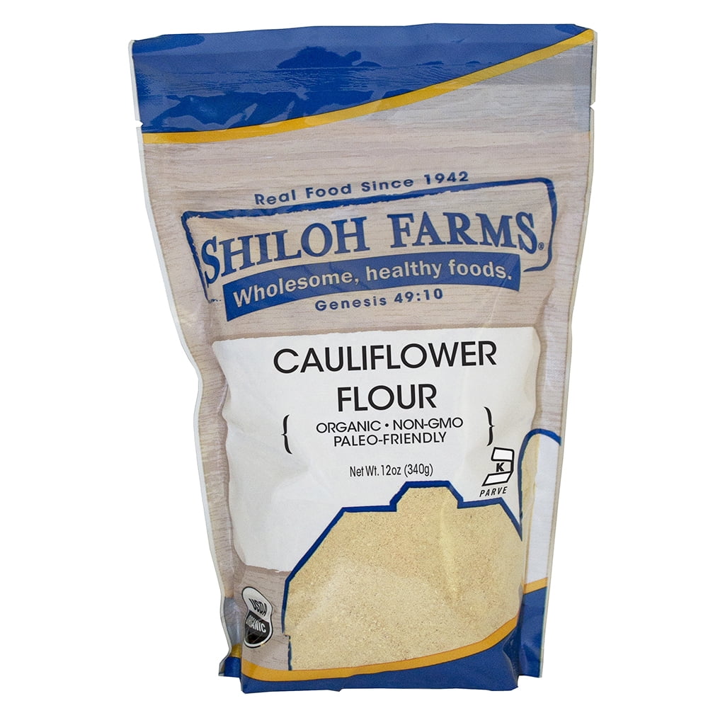 Shiloh Farms Organic Cauliflower Flour 12 oz. Bag Made from 100