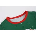 thumbnail image 5 of CAIVO Kids Christmas 2 Piece Pajama Sets Girls O-Neck Long Sleeve T-Shirts Pants Boys Xmas Loungewear Sleepwear, 5 of 8