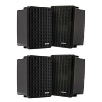 Restored Kicker 11KB6000B Black Outdoor Speaker Bundle - 4 Speakers (Refurbished)