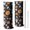 Classic Halloween Icons, variant on 20oz Classic Halloween Icons Pattern Skinny Tumblers Stainless Steel Tumbler with Lid and Straw,Vacuum Insulated Double Wall Travel Tumbler Cups with Cleaning Brush for Coffee,Tea