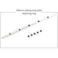 thumbnail image 4 of Alloy T-Tracks Slot Miter Track   T-Track Slider Miter Bar Slider Table Saw Miter Gauge Rod DIY Woodw, 4 of 9