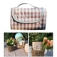 thumbnail image 4 of Manta de playa de camping Estera de picnic Manta portátil plegable impermeable de gran tamaño para viajes / Camping / Senderismo / Al aire libre / Festivales Rejilla de café Cola manta de picnic plegable, 4 of 8