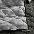 thumbnail image 4 of Cotton Bedding Set 7 Piece Stripe Comforter and Quilt Set-Full/Queen,Bed In A Bag, 4 of 18