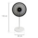 thumbnail image 5 of CITYLUZ VENTILADOR DE PEDESTAL SMART FS-07V-0023-01A CON CONTROL REMOTO TECNOLOGÍA Y ESTILO 130CM X 40CM INCLUYE 1 UNIDAD, 5 of 5