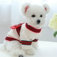 thumbnail image 7 of Harikaji Small Dog Christmas Sweater with Bowknot,Turtleneck Knitted Pullover Xmas Dog Clothes Sweatshirt,Dog Christmas Outfit, Warm Dog Sweaters for Puppy Boy Girl, 7 of 7