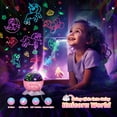 thumbnail image 4 of Unicorn Night Light for Kids, Wired Star Projector Unicorn Toys for Girls Aged 4-6, Star Galaxy Night Light Projector for Kids Room, Unicorn Gifts for 3 4 5 6 7 8 9+ Year Old Girls Birthday, 4 of 8