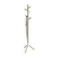 thumbnail image 3 of Safco Standing Coat Tree Garment Rack, 8 Hook , Wood, White Coat Rack, 3 of 3