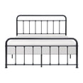 thumbnail image 3 of Lexicon Fawn Queen Metal Platform Bed in Black, 3 of 6