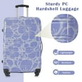 thumbnail image 4 of imerelez Hardshell Luggage Sets 3 pcs Spinner Suitcase with TSA Lock Lightweight-20"+24"+28" Luggages, 4 of 8