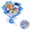 B, variant on Agiufgs Handmade Crochet Flower Graduation, Lasting Keepsake Decoration, for Graduation Gift Giving Setup and Daily Use, G