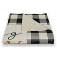 thumbnail image 3 of Creative Products Stuffing Turkey Pumpkin Pie Thanks & Giving 50x60 Coral Fleece Blanket, 3 of 3